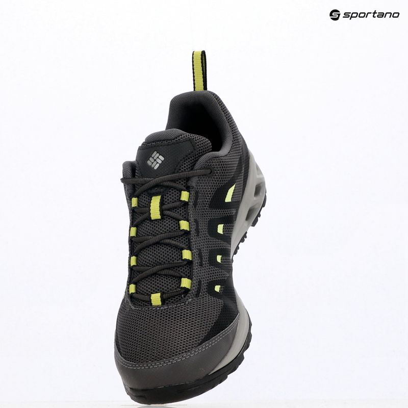 Columbia Vapor Vent dark grey/napa green men's hiking boots 10