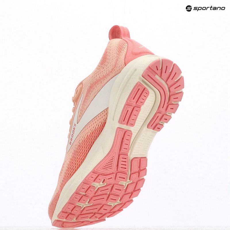Women's running shoes Brooks Trace 4 tropical peach/dianthus/ grey 9
