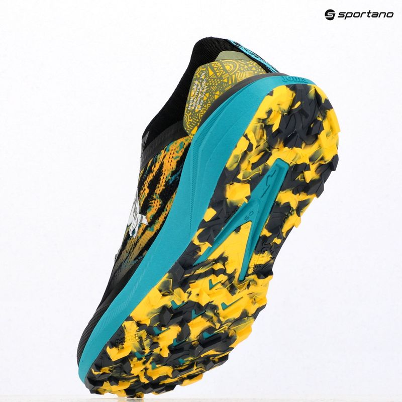 Men's Joma Kubor black/turquoise running shoes 7