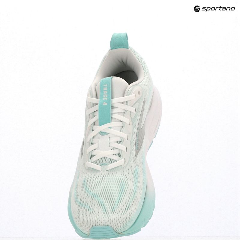 Women's running shoes Brooks Trace 4 bright white/limpet/black 9
