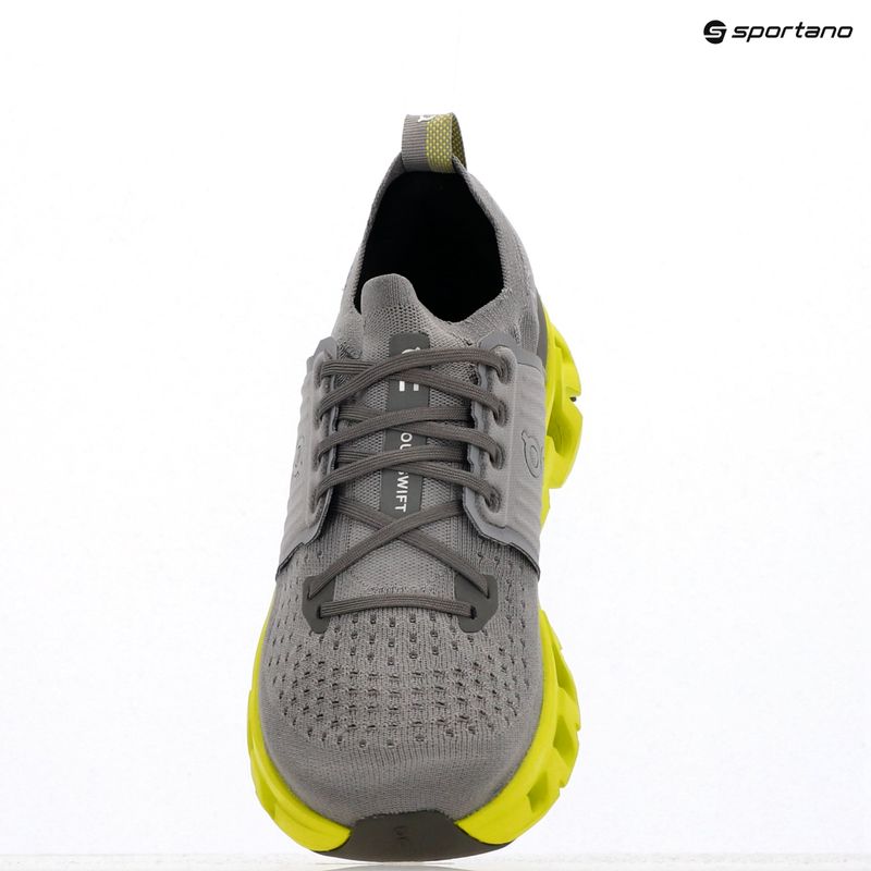 Men's Running Shoes On Cloudswift 4 alloy/lime 9