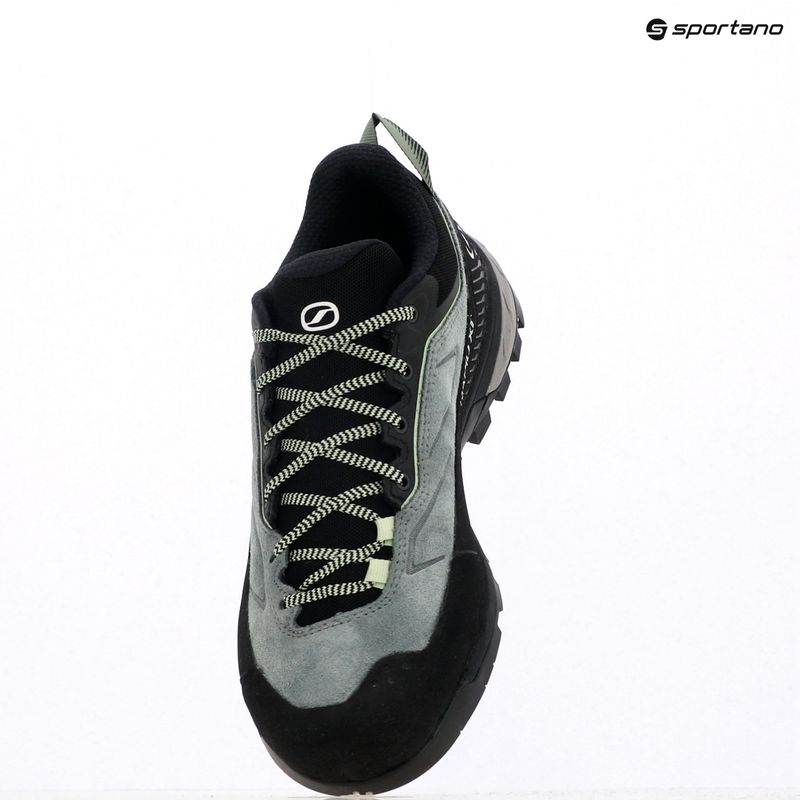 SCARPA Rapid XT women's approach shoe conifer/sunny lime 12