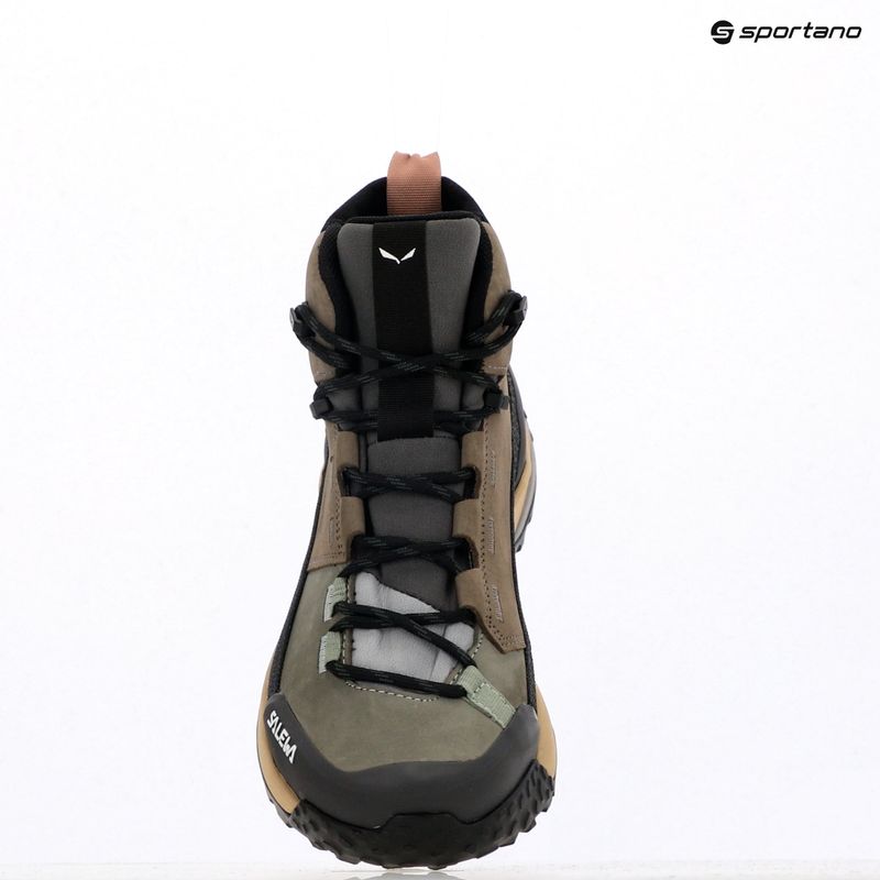 Salewa women's trekking boots Puez Leather Mid Ptx bungee cord / onyx 12