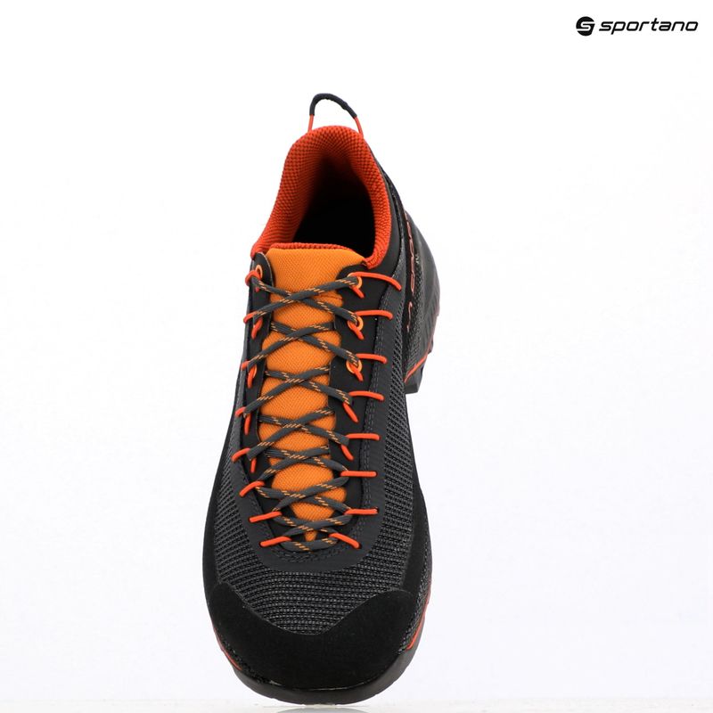 Men's approach shoes La Sportiva TX4 Evo ST carbon/mountain red 12