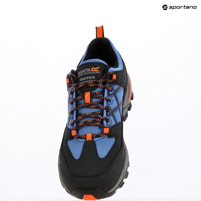 REGATTA men's trekking boots Samaris III Low olympian blue/black/tango 3