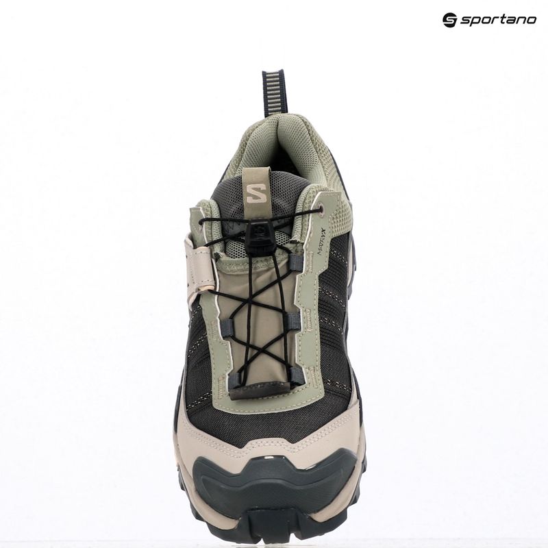 Women's trekking boots Salomon X ULTRA 5 GTX seagrass / turbul ence / tender peach 18