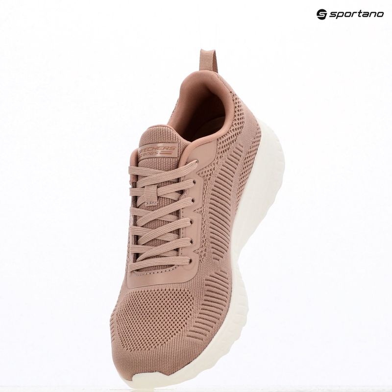Women's shoes SKECHERS Bobs Squad Chaos Face Off blush pink 15