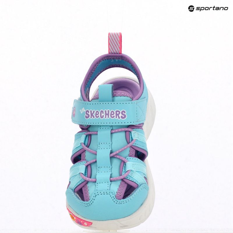 SKECHERS children's sandals Play Scene Splash Cute Crew turquoise/lavender 4