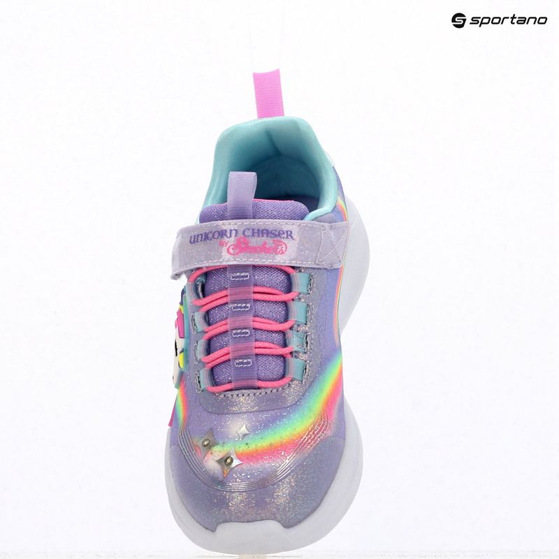 SKECHERS S-Lights Unicorn Chaser lavender/multi children's shoes 4