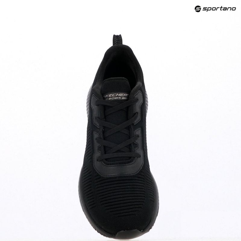 Women's SKECHERS Bobs Sport Squad Tough Talk black shoes 15