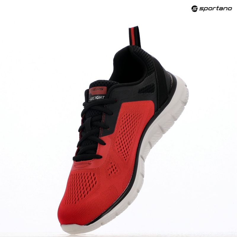 Men's shoes SKECHERS Track Broader red 14
