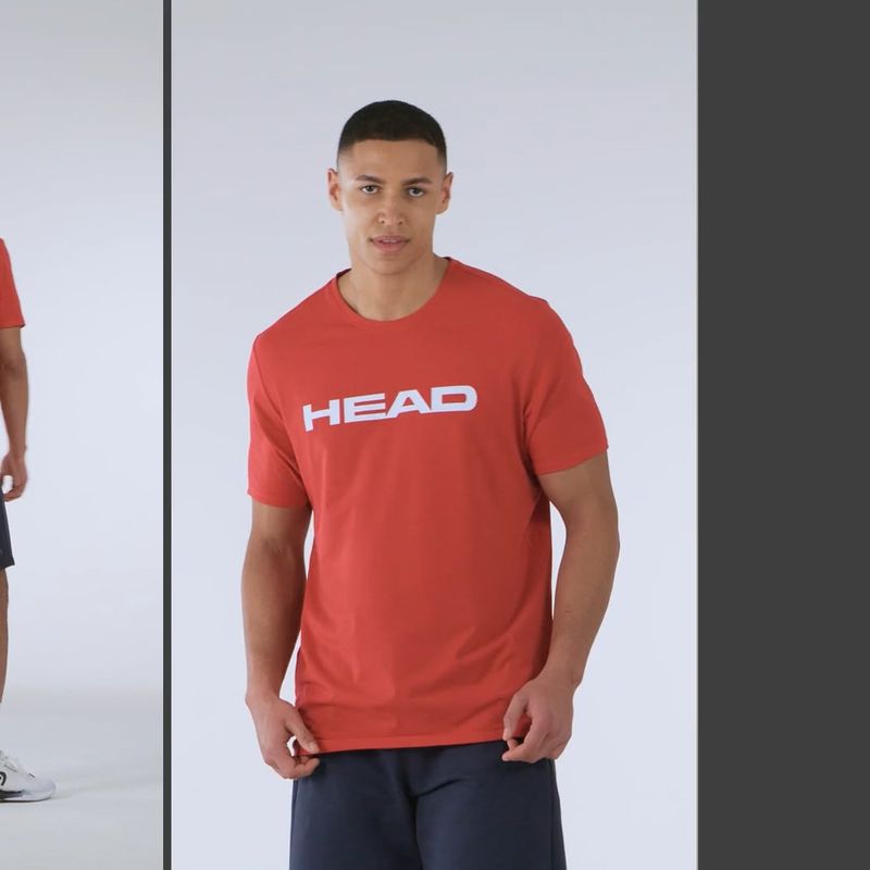 Men's tennis shirt HEAD Club Original red 4
