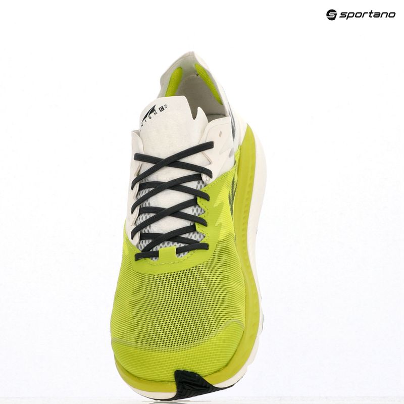 Men's running shoes Altra Vanish Carbon 2 white/lime 9