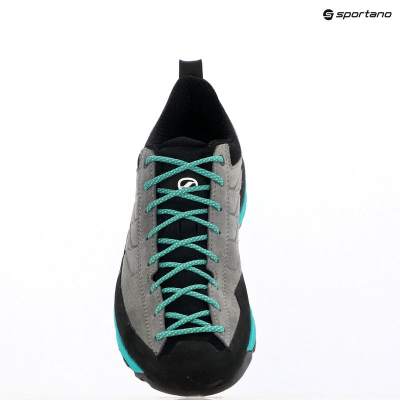 Women's approach shoes SCARPA Mescalito smoke/tropical green 4