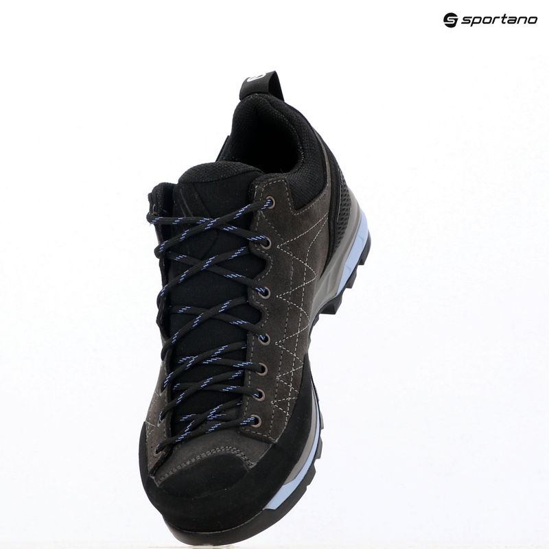 Women's approach shoes SCARPA Zodiac GTX anthracite/lavender 3