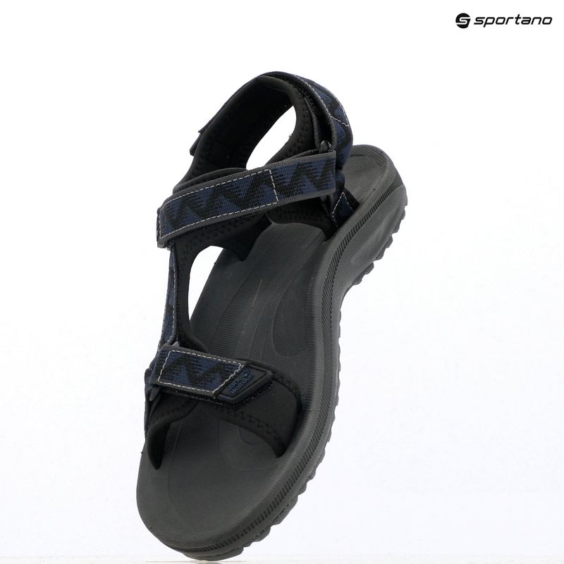 Jack Wolfskin men's sandals Wave Breaker black midnight blue 9