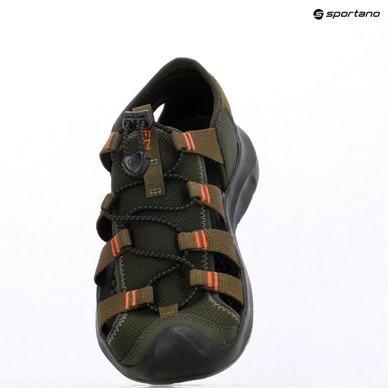KEEN Seanik H2 men's sandals forest night/ dark olive 9