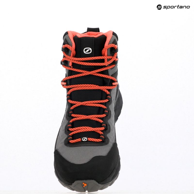 Women's trekking boots SCARPA Rush TRK LT GTX gray/coral 12