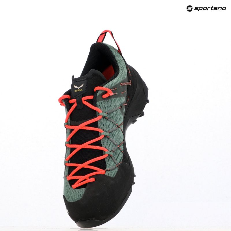 Salewa Wildfire 2 women's approach shoe duck green / black 8