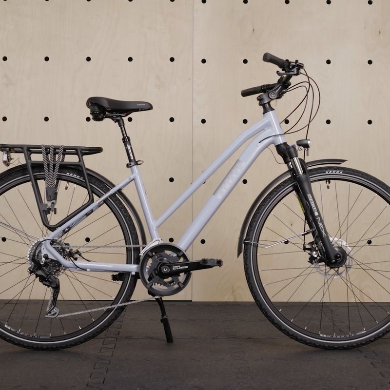 Women's trekking bike ATTABO SPATE 2.0 28" white 20