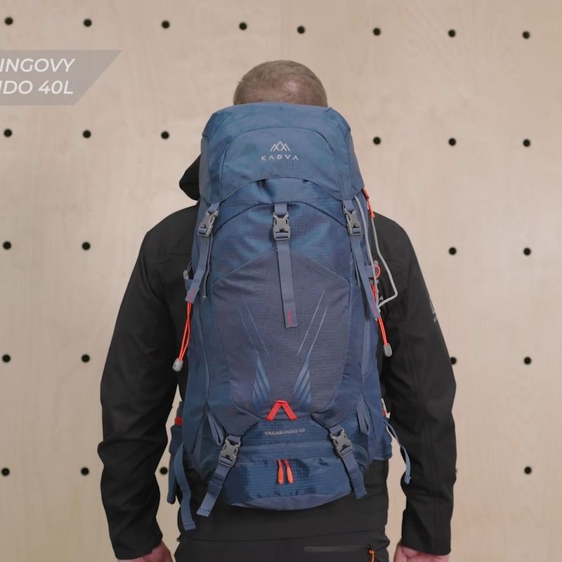 KADVA Vagabundo backpack 40 l blue 24