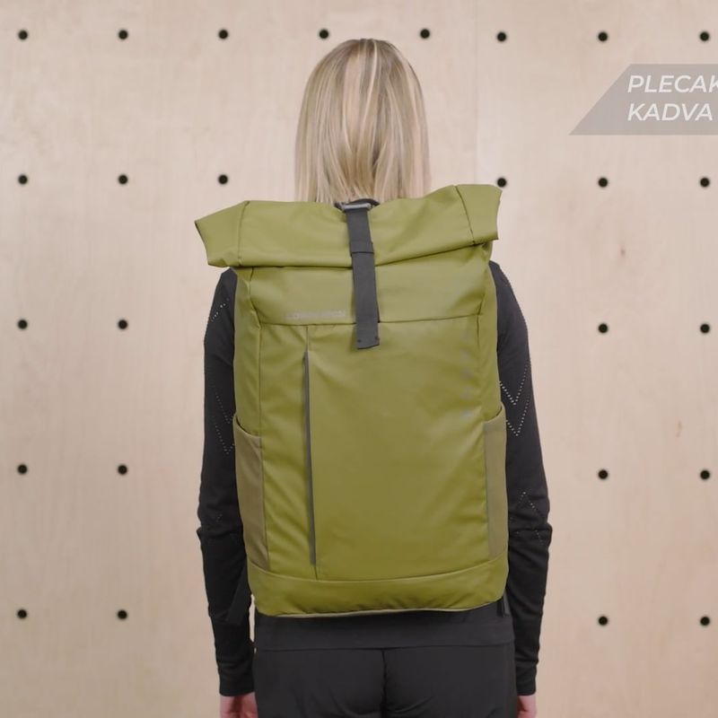 KADVA Companion 20 l khaki city backpack 22