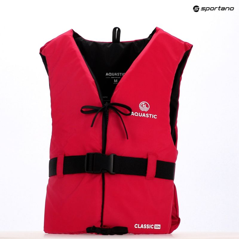 AQUASTIC Classic 50N red belay waistcoat 10