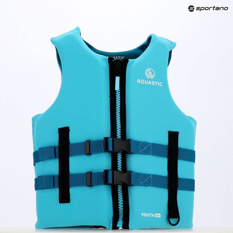 AQUASTIC Youth 50N child safety waistcoat blue 14