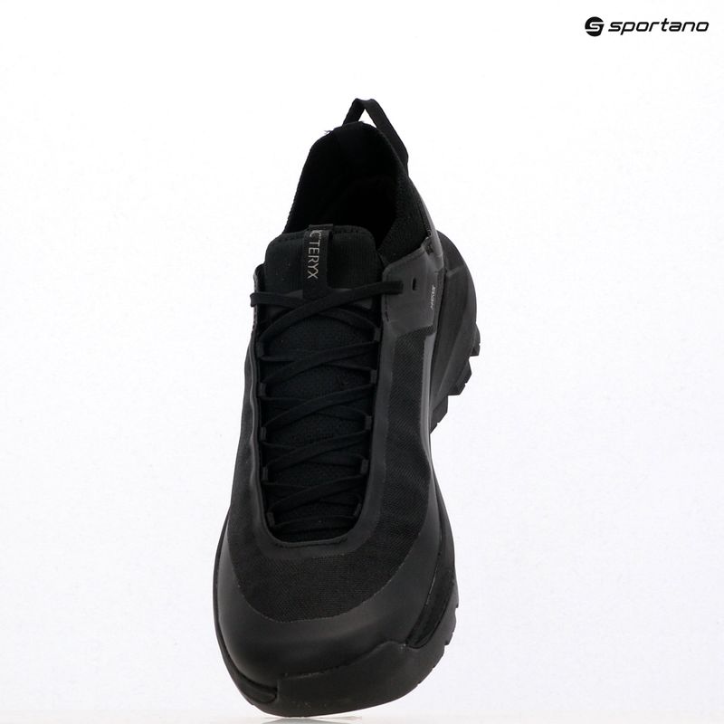 Men's Arcteryx Vertex Alpine approach shoe black / black 10