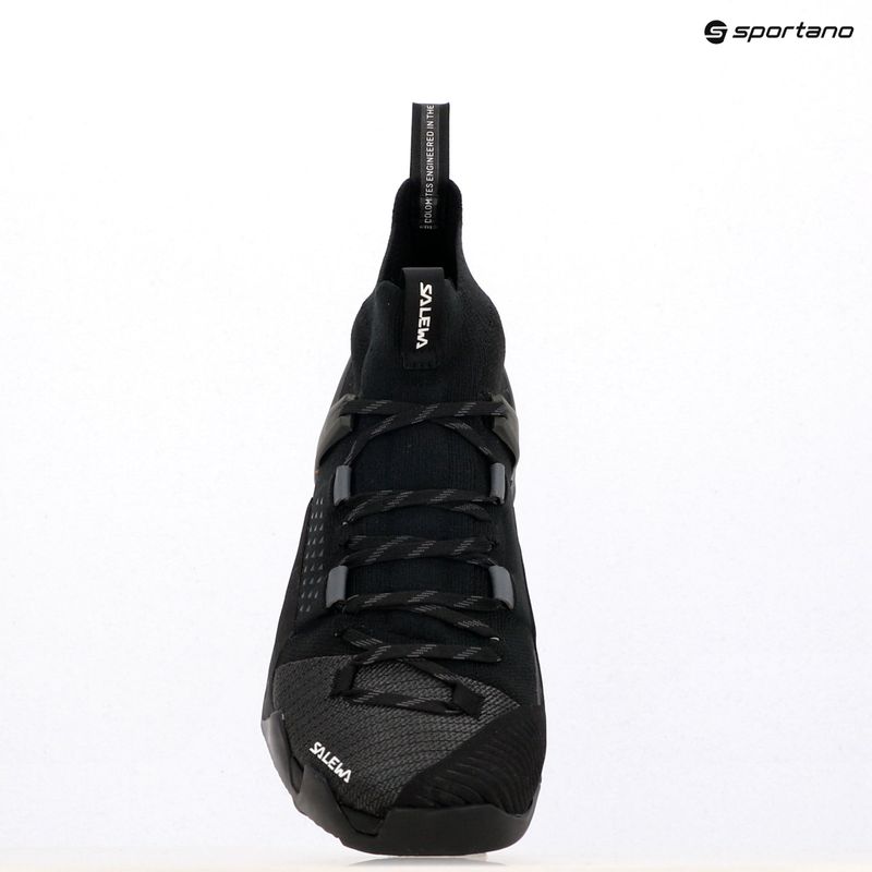 Salewa Wildfire Nxt Knit onyx / dark olive men's approach shoe 19