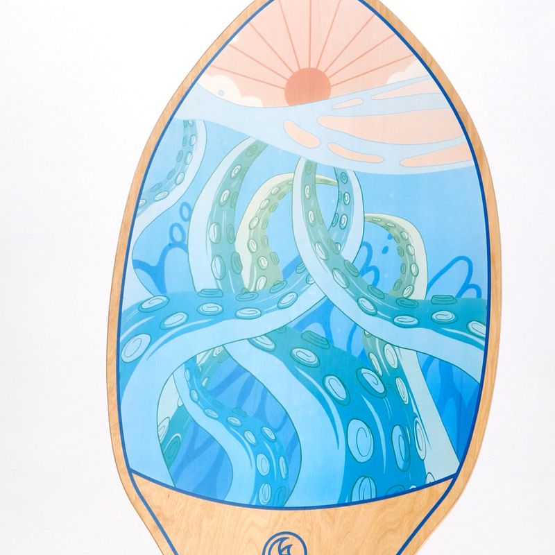Children's skimboard AQUASTIC Lagune 34" multicolour 12