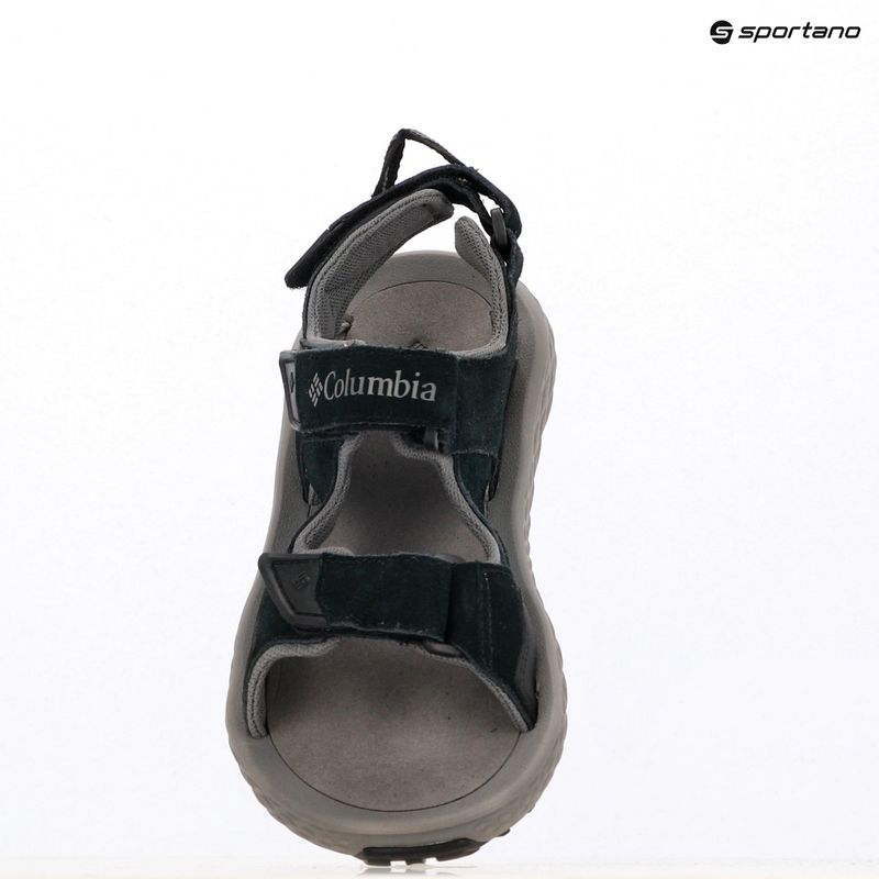 Men's sandals Columbia Konos Hiker 3-Strap black/city grey 10