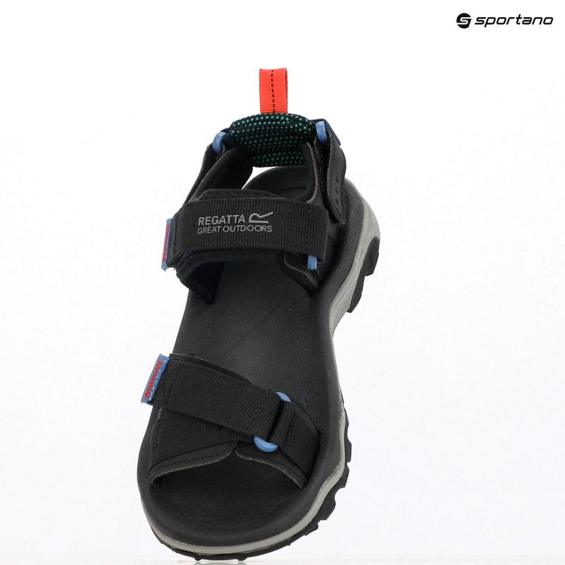 REGATTA men's sandals Blaze black/coronet blue 10