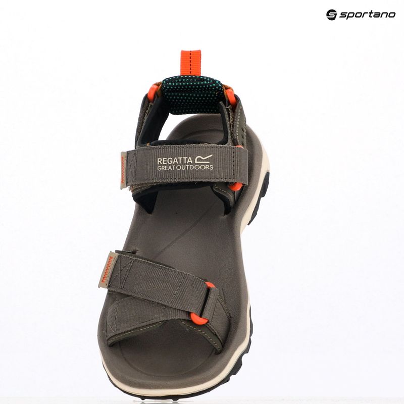 REGATTA men's Blaze treetop/blaze orange sandals 11