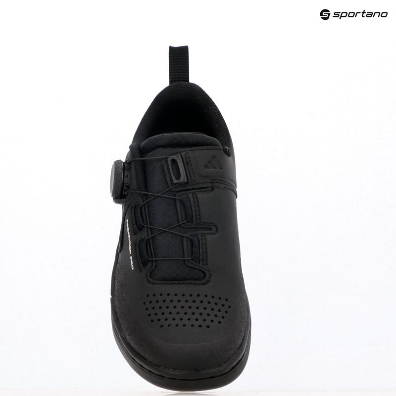 Women's platform cycling shoes adidas FIVE TEN Freerider Pro Boa W core black/linen green/white 9