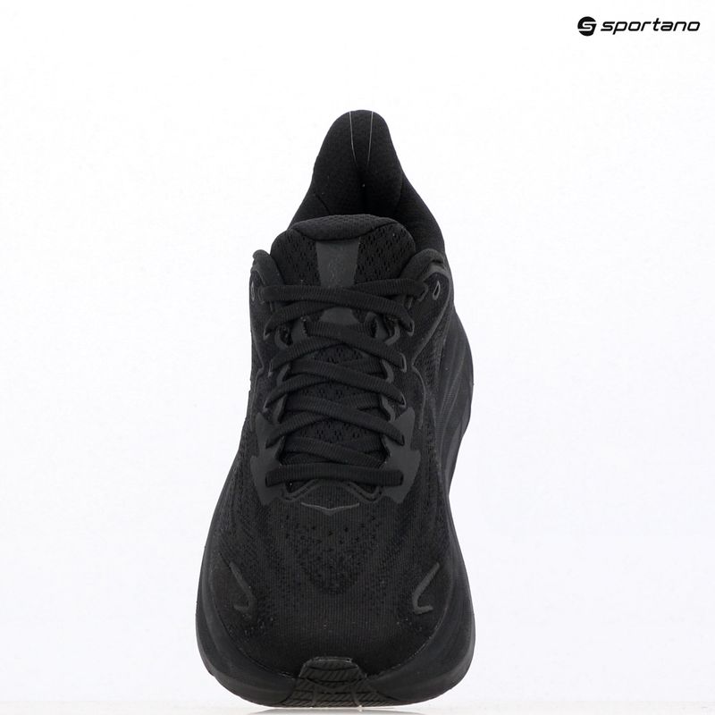 Men's running shoes HOKA Clifton 10 black/black 17