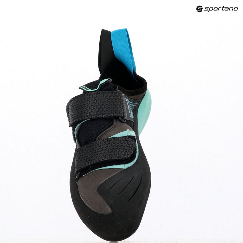SCARPA Arpia V LV climbing shoe shark aqua 12