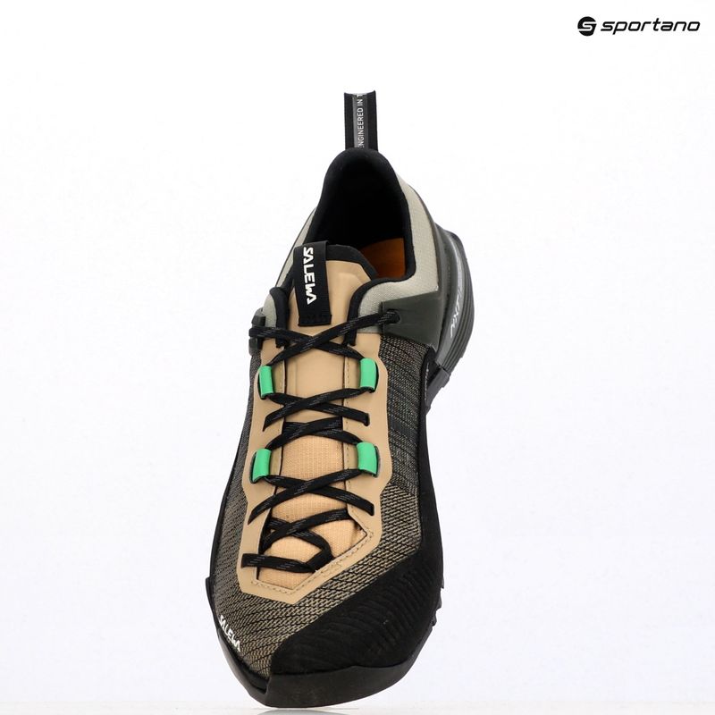 Men's Salewa Wildfire Nxt quicksand / dark olive approach shoe 9