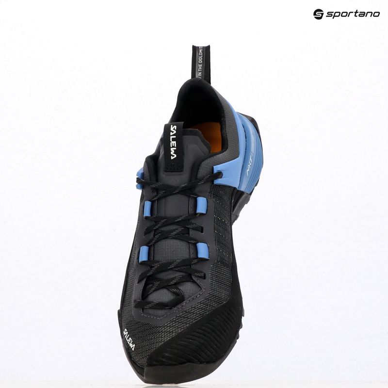 Salewa Wildfire Nxt onyx / morning blue women's approach shoes 10