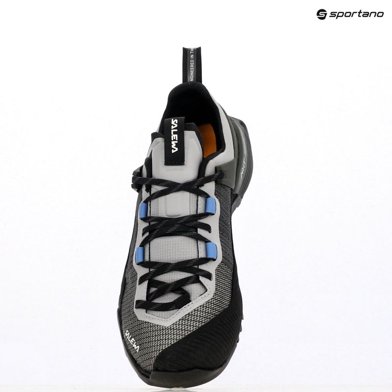 Salewa Wildfire Nxt GTX alloy / dark olive women's approach shoes 9