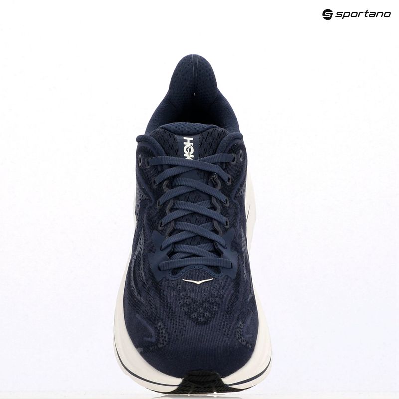 Men's running shoes HOKA Clifton 10 navy/white 17