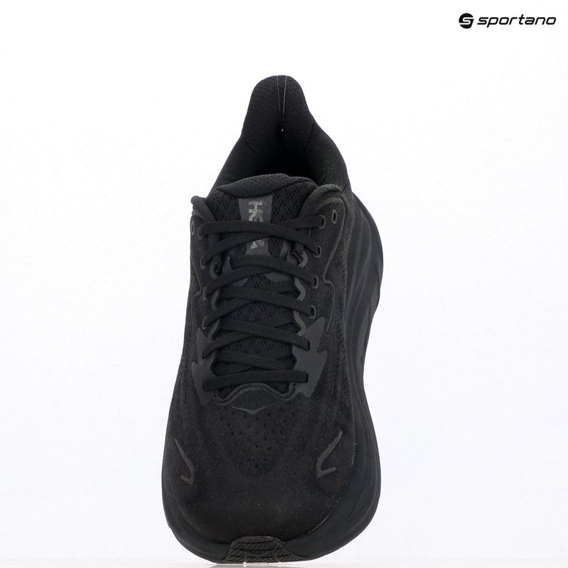 Men's running shoes HOKA Clifton 10 X-Wide black/black 16