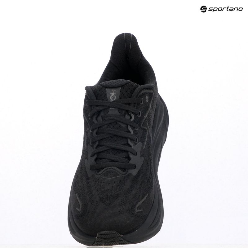 Men's running shoes HOKA Clifton 10 Wide black/black 17