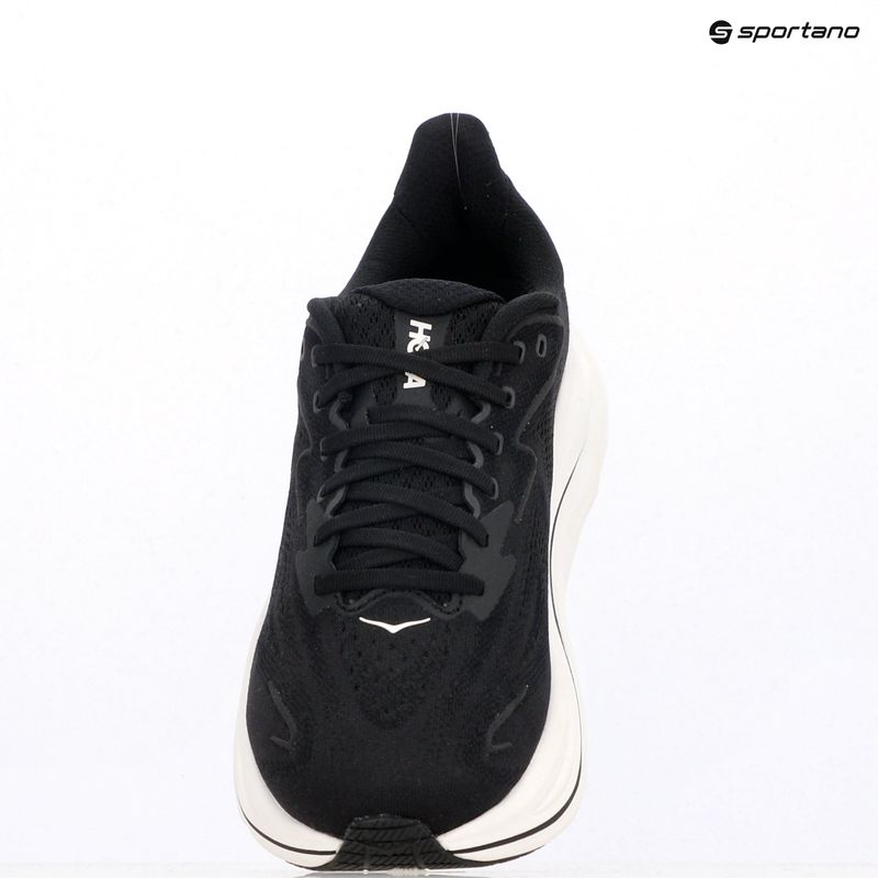 Men's running shoes HOKA Clifton 10 Wide black/white 15