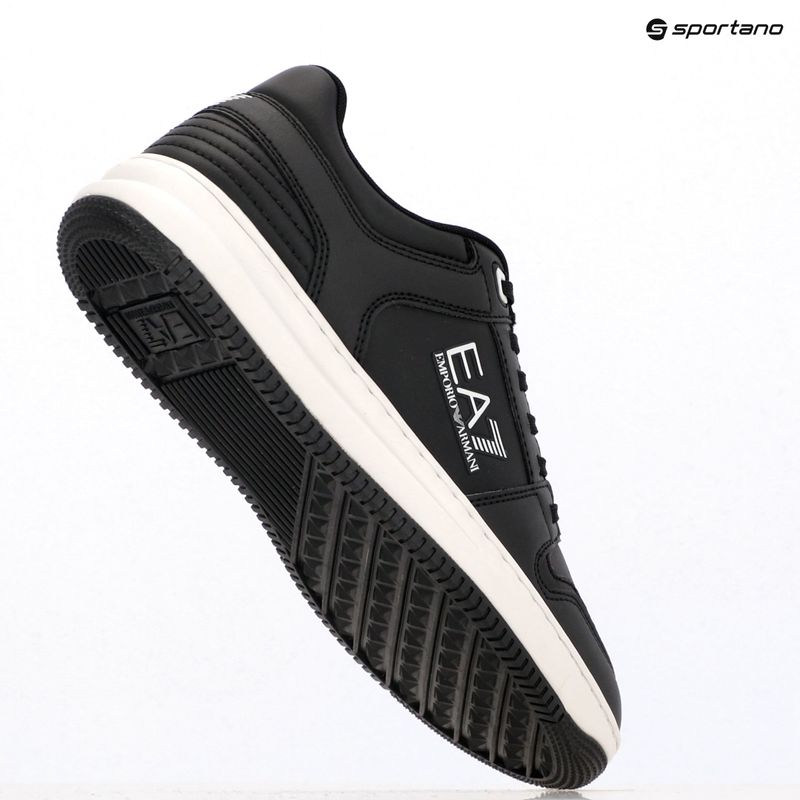 EA7 Emporio Armani Slasher men's shoes black/black/white 12