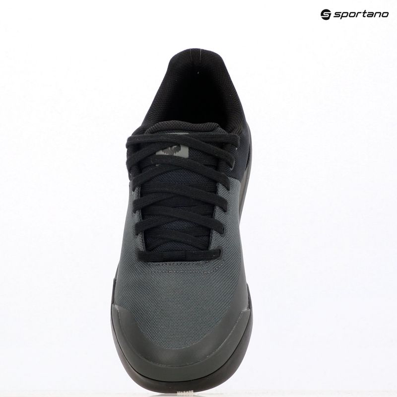 Men's platform cycling shoes Fox Racing Union Canvas dark shadow grey 9
