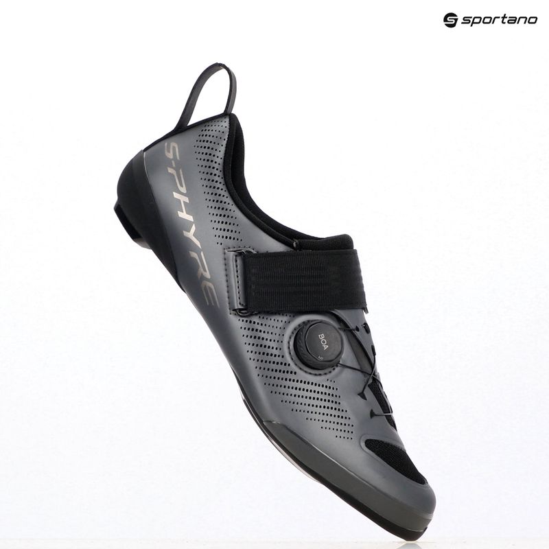 Men's road shoes Shimano SH-TR903 matte gunmetal 9