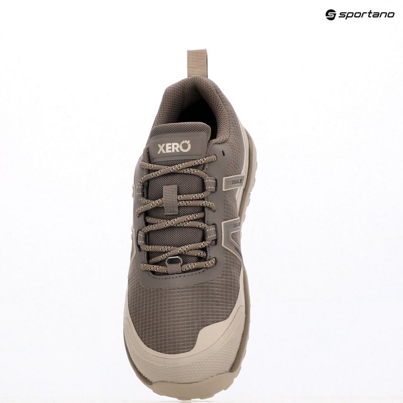 barefoot women's Xero Shoes Scrambler Trail Low WP morel / pure / cashmere 17
