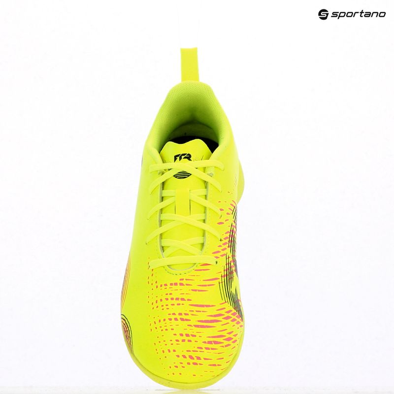 PUMA Future 8 Play It yellow alert/ puma black/ sun struck children's football boots 9