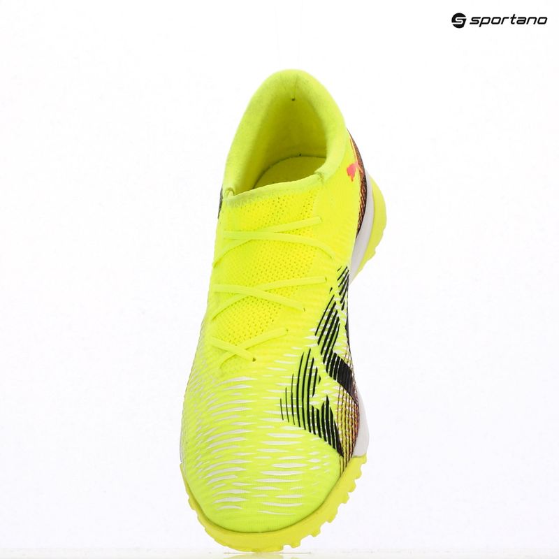 Men's football boots PUMA Future 8 Match Low TT yellow alert/ puma black/ sun struck 9